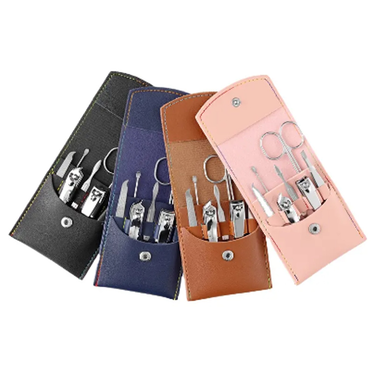 2024 Novo conjunto de kit de unhas de mini-manicure profissional de 7 peças de manicure