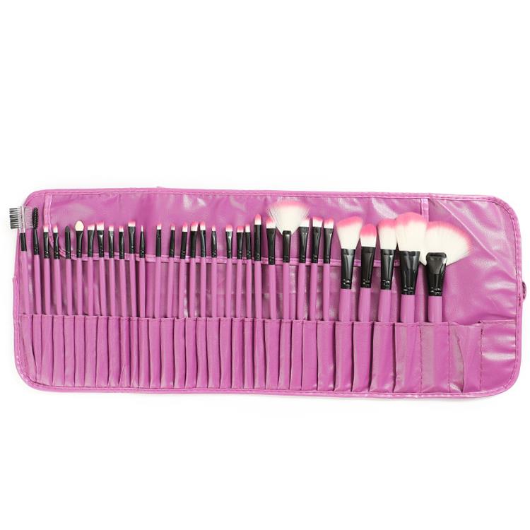 32pcs conjunto de escova de maquiagem sintética profissional