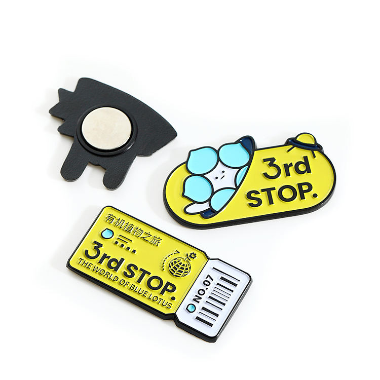 3d lembrança fofa dos EUA com ímã de geladeira de metal personalizado em relevo