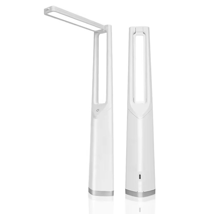Lâmpadas de mesa minimalistas recarregáveis ​​recarregáveis ​​USB C dobráveis ​​ajustáveis