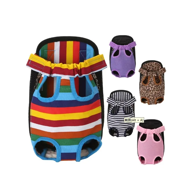 Mochila portátil de cães portáteis portátil grande portadora grande ajustável