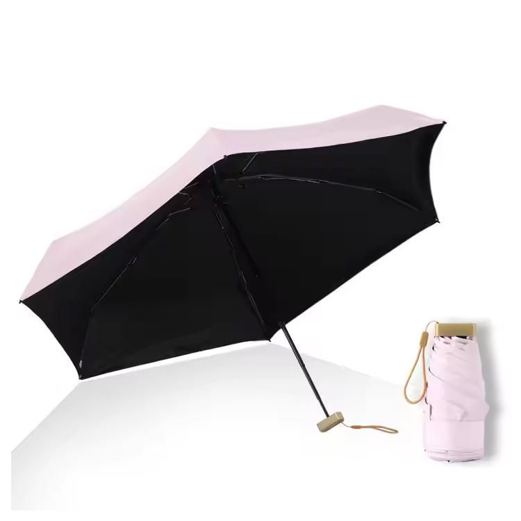 Capsule Sunshine Umbrella 2025 Ultra mini 6 guarda -chuvas dobráveis