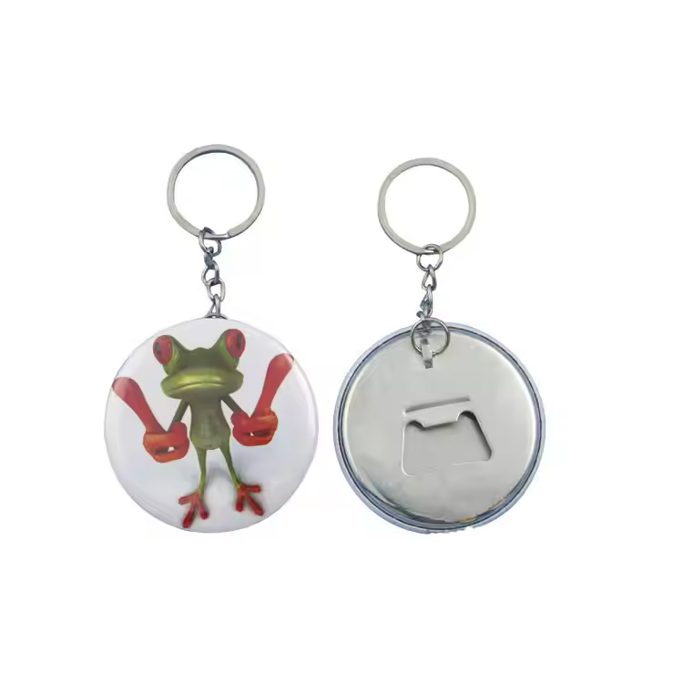 Cadeia personalizada de chaves de garrafa de garrafa de garrafa de garrafa de garrafa de garrafa de garrafa em branco de 44 mm 44