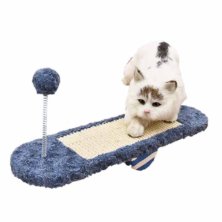 Sofá-cama durável para animais de estimação Brinquedos de gangorra para arranhar gatos