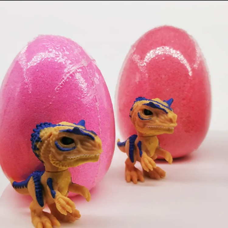 Bolha de bolhas perfumadas de flores Dinosaur ovo Bomba Bomba de banho
