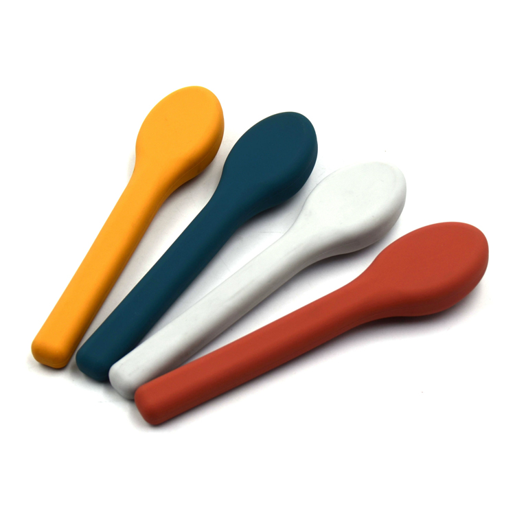 Conjunto de talheres de viagem para acampamento de alta qualidade portátil de silicone