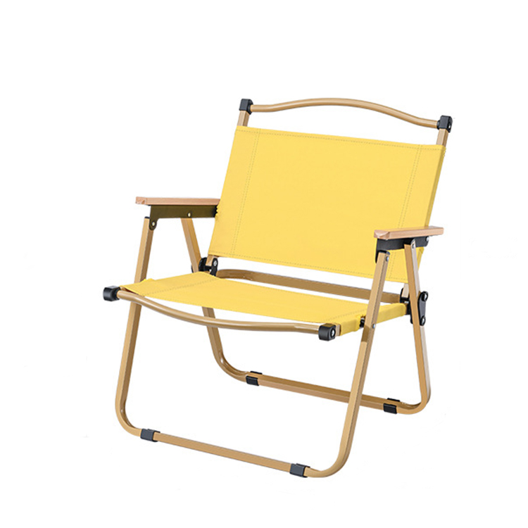 Cadeira de acampamento dobrável leve de aço inoxidável de alta qualidade