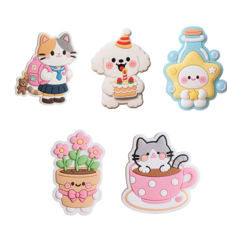 Lembrança de decoração para casa com design personalizado ímã de geladeira de PVC