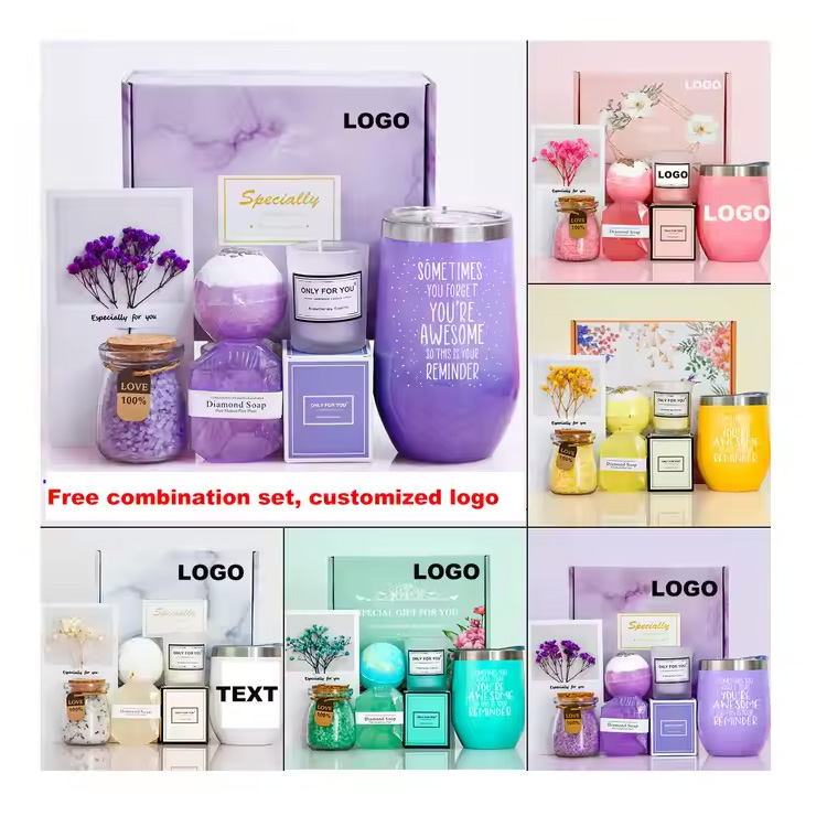 Conjunto de presentes personalizados Lunaire, presentes para o dia das mães, presentes de casamento