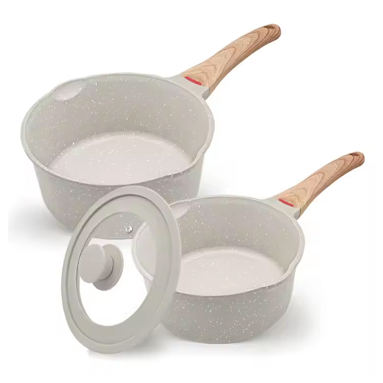 Mini panelas de panela antiaderente de sopa conjunta de 1.5qt e 1.8qt molho Pan