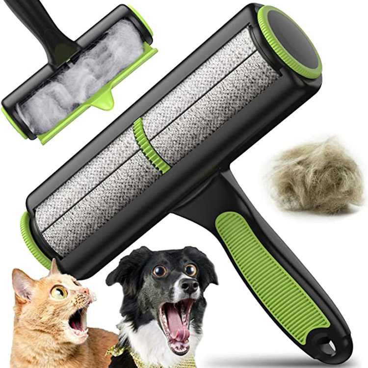 Rolo multisuperfície para animais de estimação removedor de pelo de cachorro