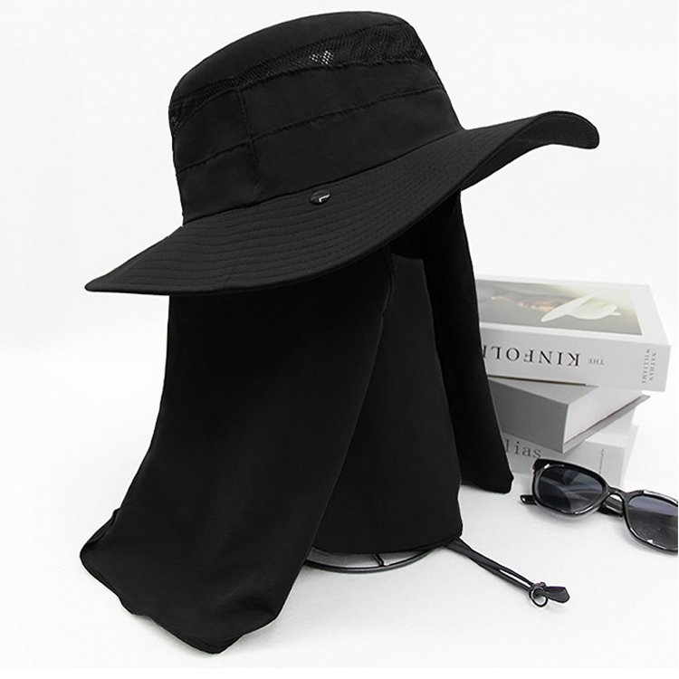 Balde refrigerando multifuncional para verão ao ar livre Chapéu de secagem rápida