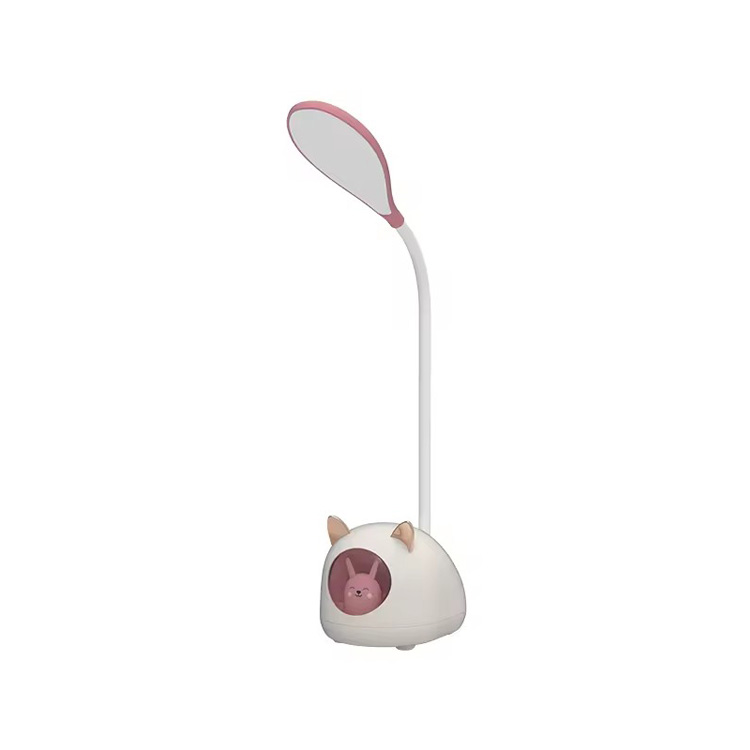 Novo estilo bonito decoração estudante aprendizagem design lâmpada de mesa