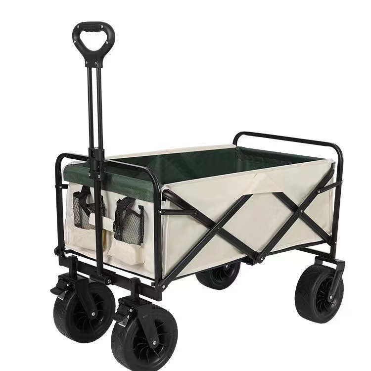 Trailer de acampamento off-road com design em forma de lágrima 4x4 dobrável portátil