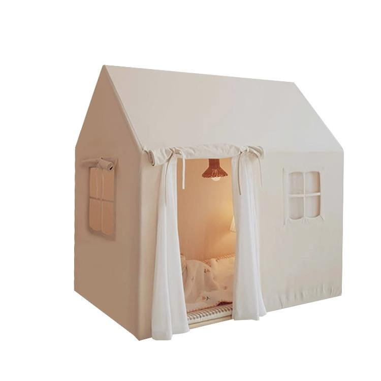 Tenda infantil de tecido de poliéster 190T para interior e exterior Playhouse