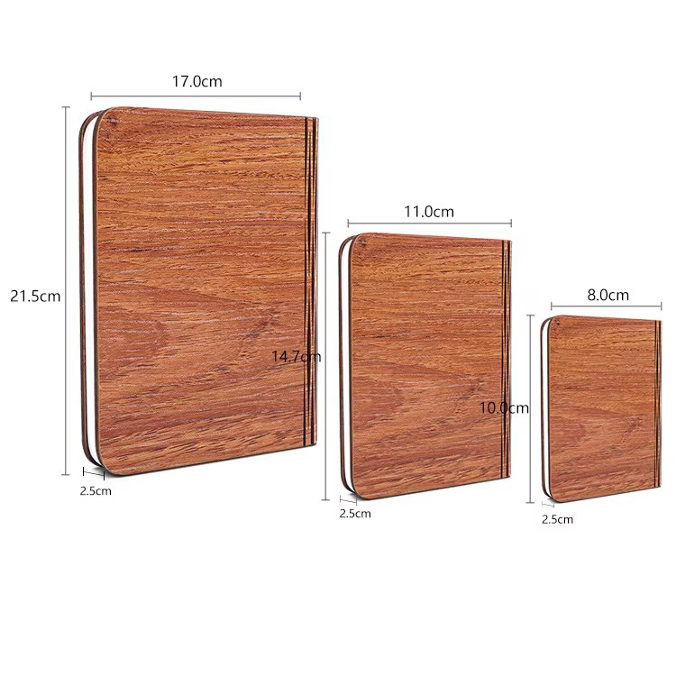Candeeiro de mesa magnético portátil 3 cores 3D criativo LED livro
