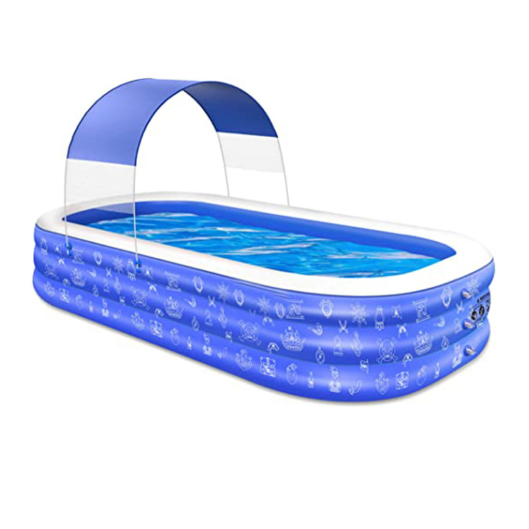 Piscina inflável infantil portátil para festas ao ar livre