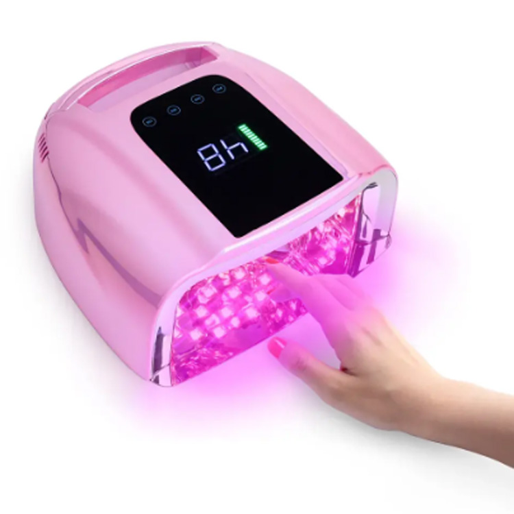 Lâmpada de unhas recarregável profissional de cura mais vendida profissional