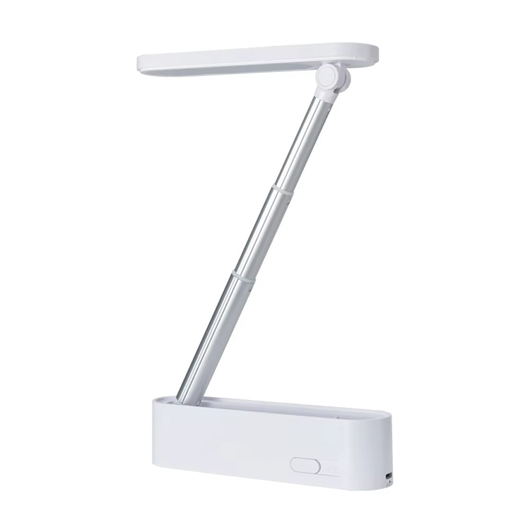 Lâmpada de mesa multifuncional dobrável LED dobrável com controle de leitura