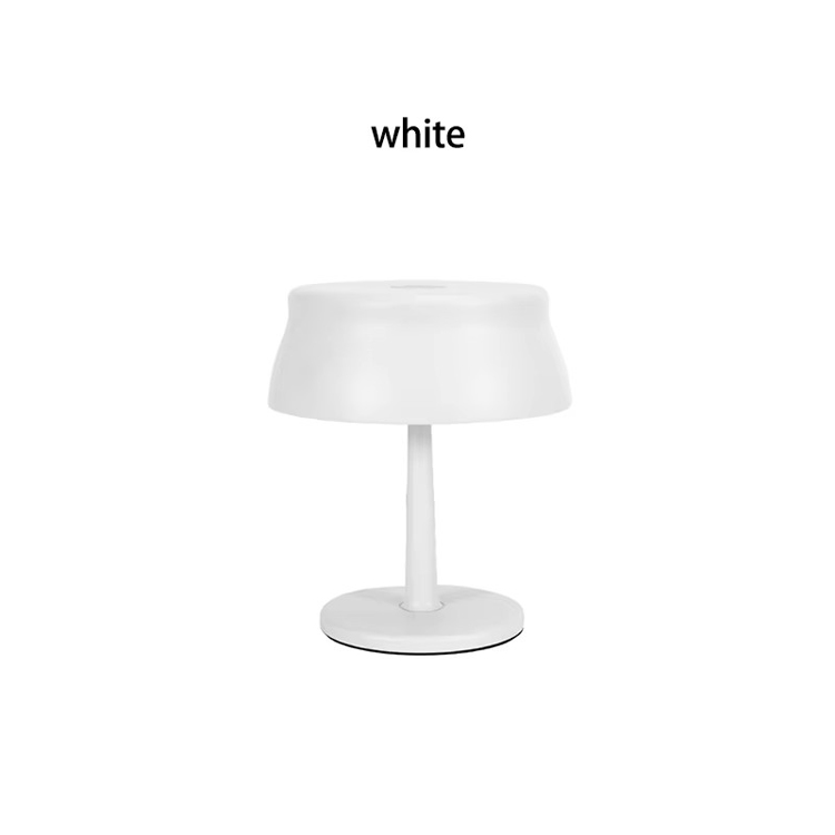 Candeeiro de mesa minimalista portátil de mesa moderna e relaxante