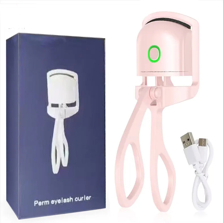 Curvador de cílios elétrico recarregável USB recarregável