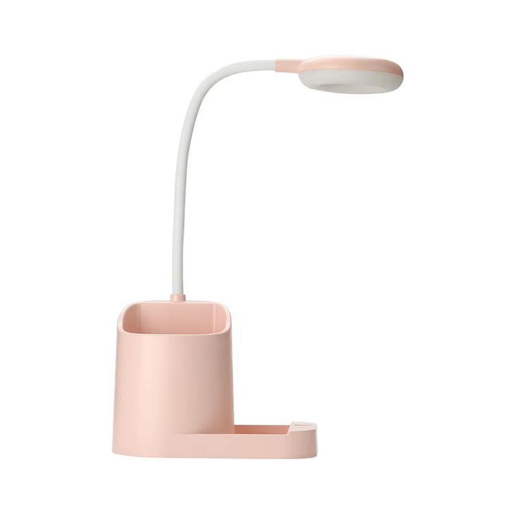 Candeeiro de mesa multifuncional para leitura recarregável USB