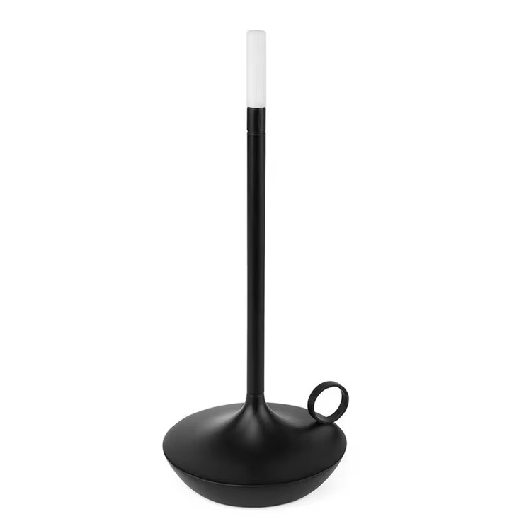 Candeeiro de mesa em forma de vela USB estilo vintage restaurante café
