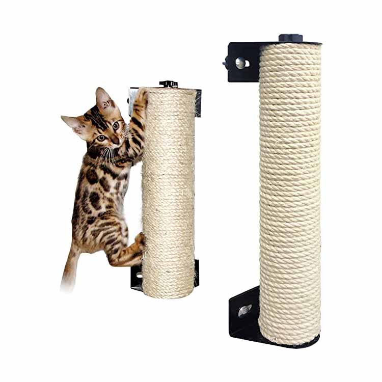 Suporte para parede de sisal para arranhões Garra de gato alpinista