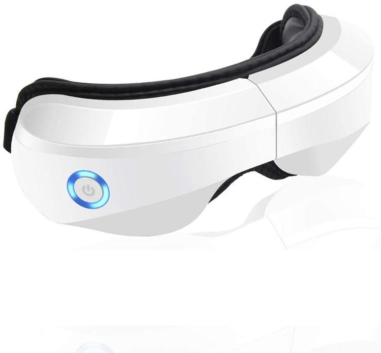 Massageador ocular elétrico de vibração sem fio Bluetooth com calor